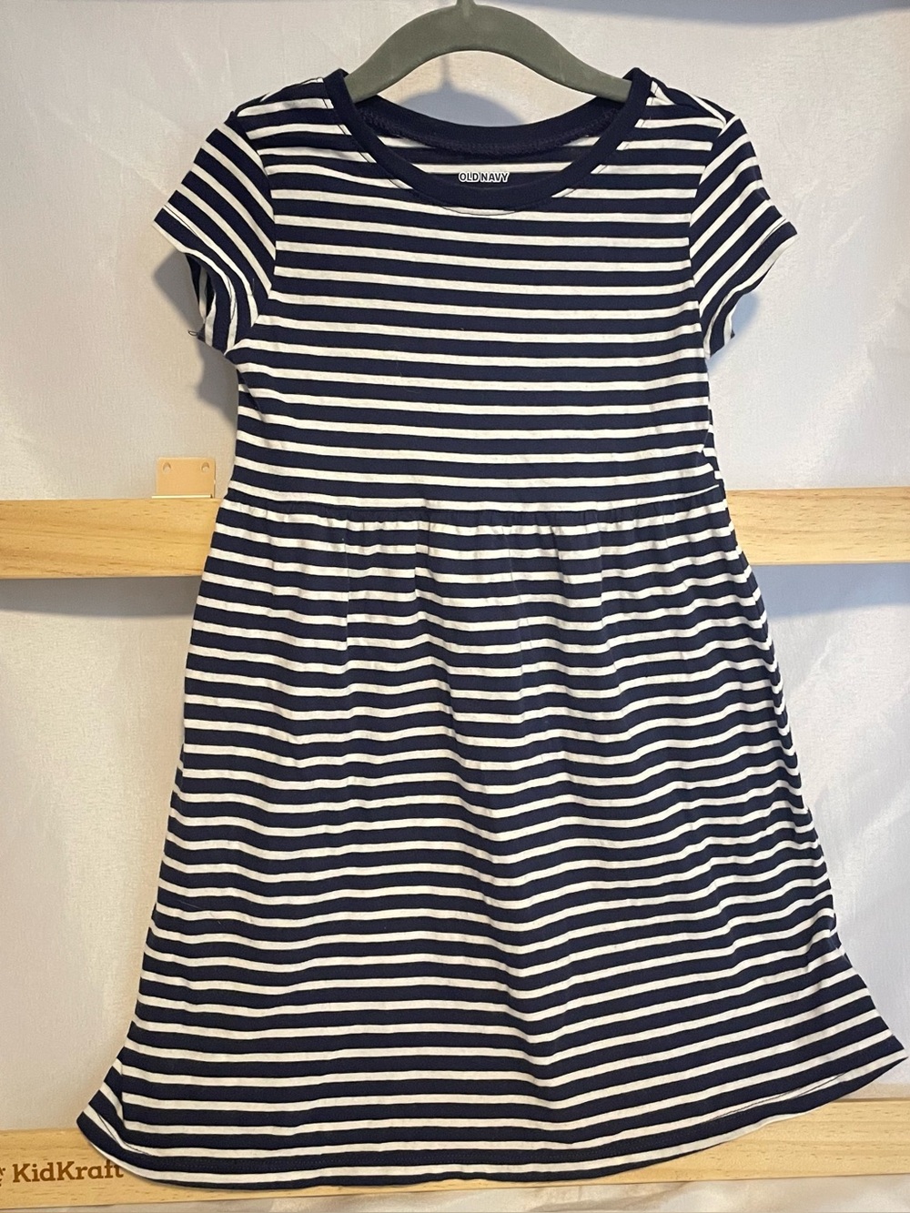 Striped Navy Dress